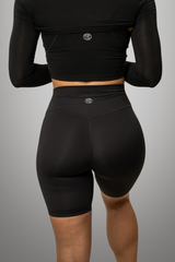 8" ORIGINAL Effortless Classic Biker Shorts - Black