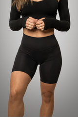 8" ORIGINAL Effortless Classic Biker Shorts - Black