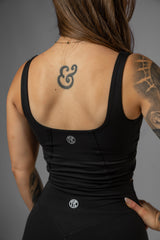 Sculpt Corset Crop Tank Top