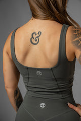 Sculpt Corset Crop Tank Top