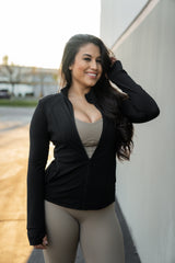 Effortless Fitted Sport Jacket