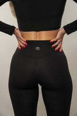 Tall 30" Effortless Classic Leggings - Black