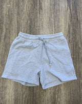 Luxury Loungewear Jogger Shorts - Heather Grey