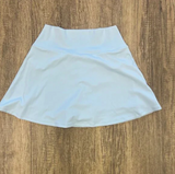 Workout Skirt- Light Blue