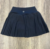 Pleated Skirt- Black