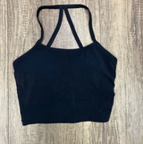 Crop Tank- Black