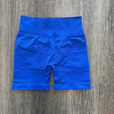 Contour Shorts- Cobalt Blue