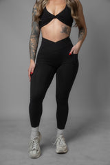 ORIGINAL Effortless Vortex Pocket Leggings - Black