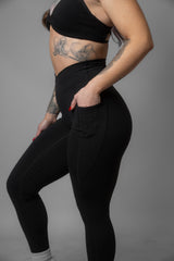 ORIGINAL Effortless Vortex Pocket Leggings - Black