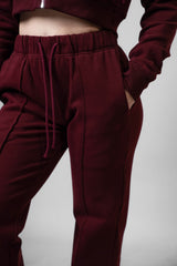 Luxury Loungewear Straight Leg Joggers