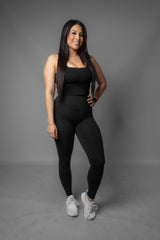 Tall 28" ORIGINAL Effortless Heart Booty Leggings With Pockets - Black