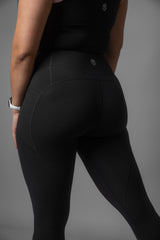 Tall 28" ORIGINAL Effortless Heart Booty Leggings With Pockets - Black