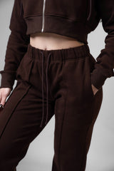 Luxury Loungewear Straight Leg Joggers
