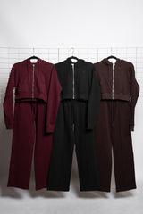 Luxury Loungewear Straight Leg Joggers