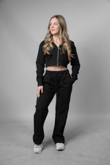 Luxury Loungewear Straight Leg Joggers