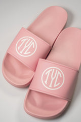 TYC Slides - Pink & White