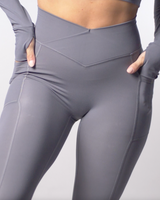 Effortless Vortex Pocket Leggings- Carbon