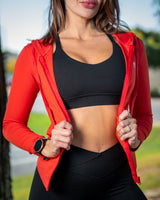 Embody Zip Up Jacket - Stone