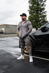 Hustle Joggers - Platinum Grey