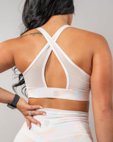 Vent Sports Bra - Abstract Pastel