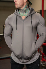 Hustle Hoodie - Platinum Grey