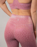Effortless Dare Leggings - Pink Iridescent Leopard