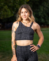 Onyx Python Sports Bra