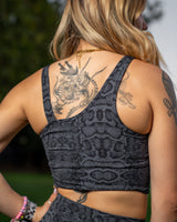 Onyx Python Sports Bra