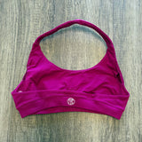 Contour Halter Top- Berry
