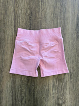 Contour Shorts- Bubblegum Pink