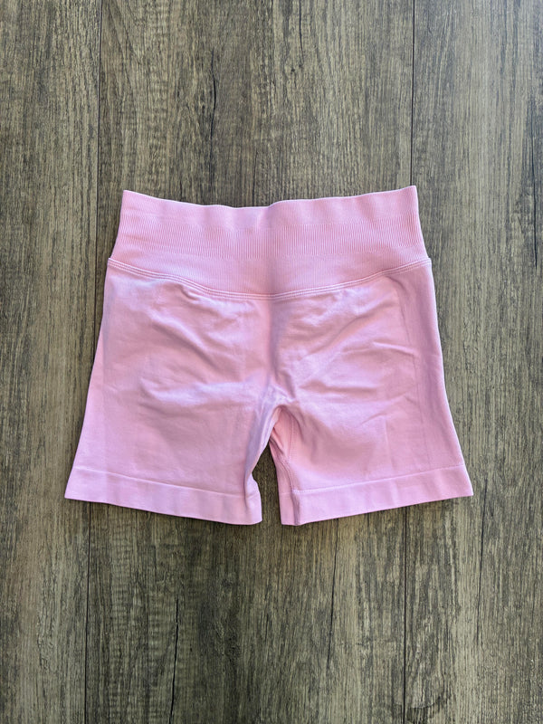 Contour Shorts- Bubblegum Pink