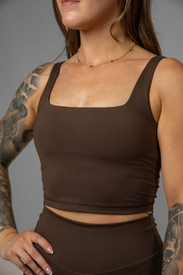 Sculpt Square Neck Tank