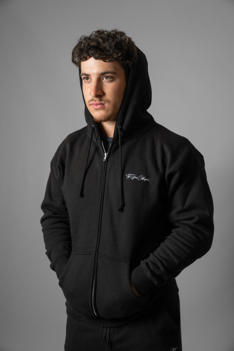 Signature Heavy Weight Zip Up Jacket