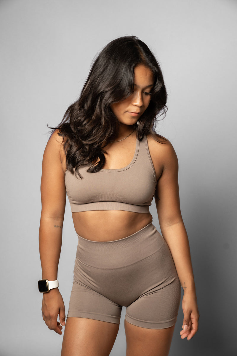 Luxe Neutral Sports bra