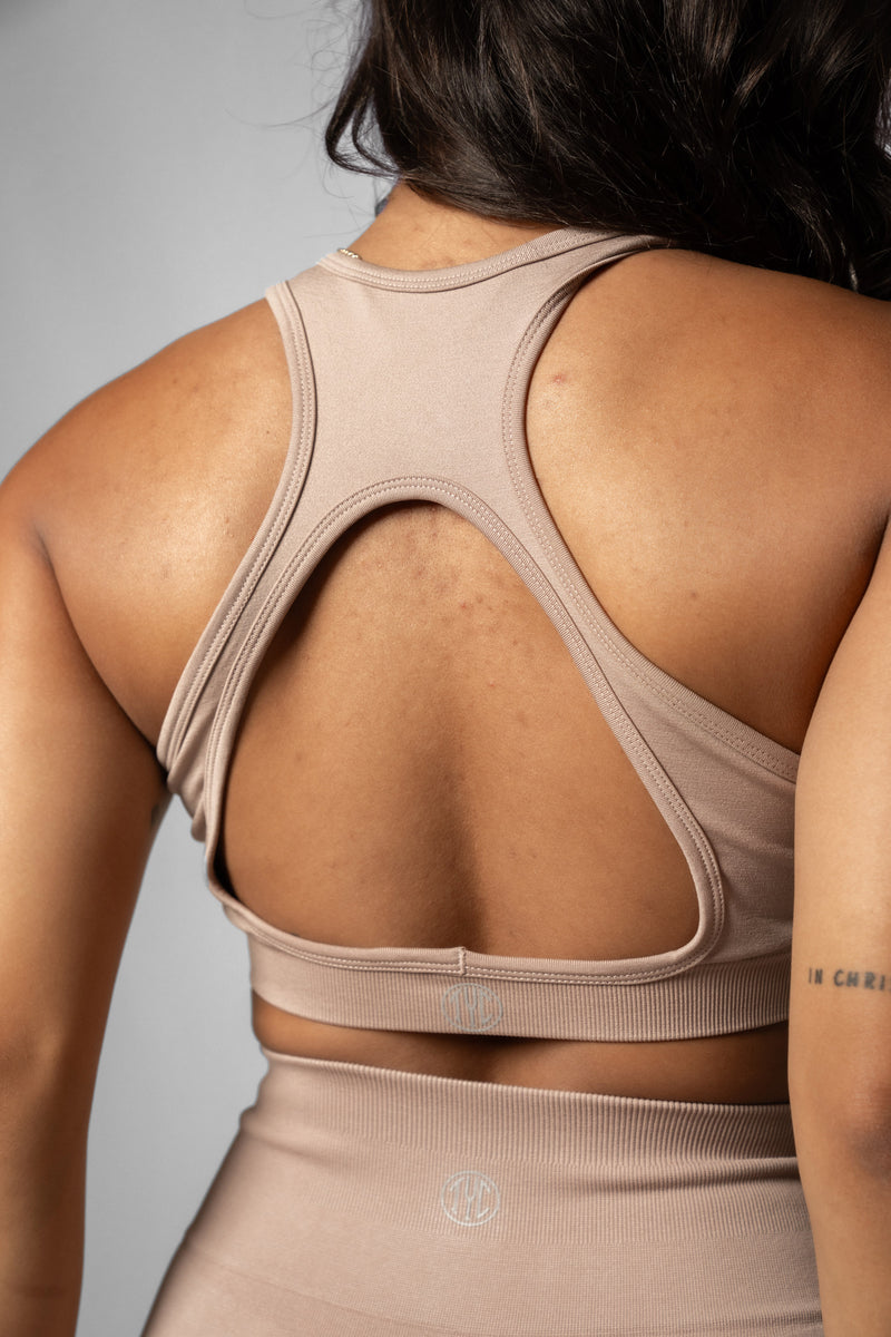 Luxe Neutral Sports bra