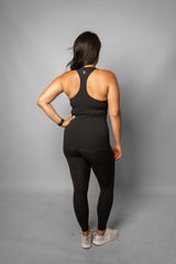 Effortless Full Length Tank - Black