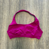Contour Halter Top- Berry