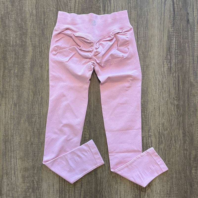 Contour Leggings- Bubblegum Pink