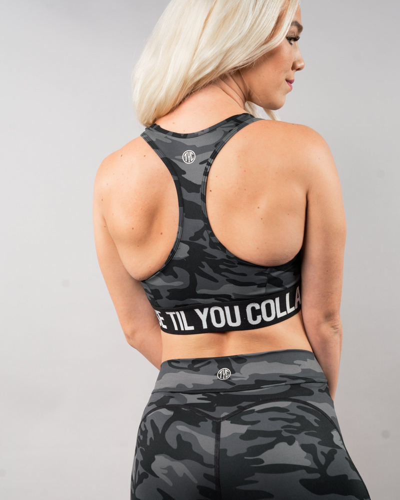SAGE COLLECTIVE To The Point Sports Bra - Sleek and Elegant