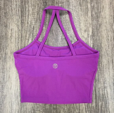 Crop Tank- Fuchsia