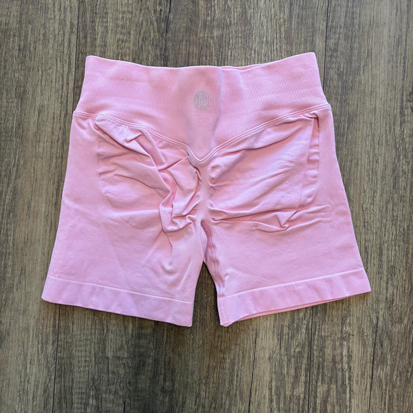 Contour Shorts- Bubblegum Pink