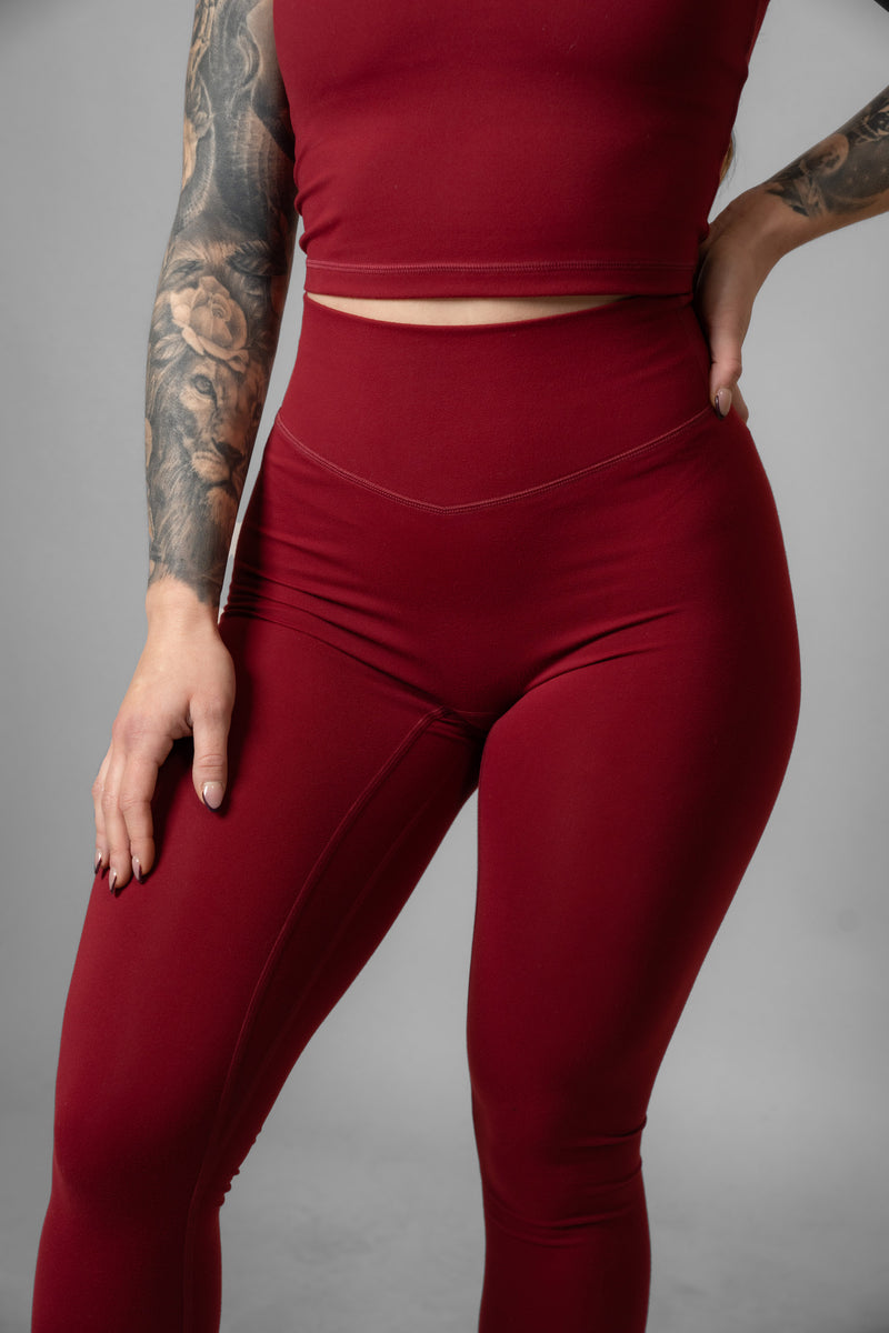 TYC Holiday Bundle - Effortless Classic Leggings - Cranberry