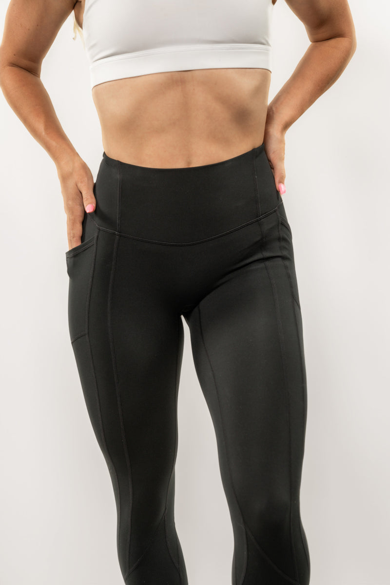 Balance Jersey Yoga Pants (Black)