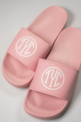 TYC Slides - Pink & White