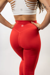 Effortless Classic 2.0 Leggings - Candy Apple Red