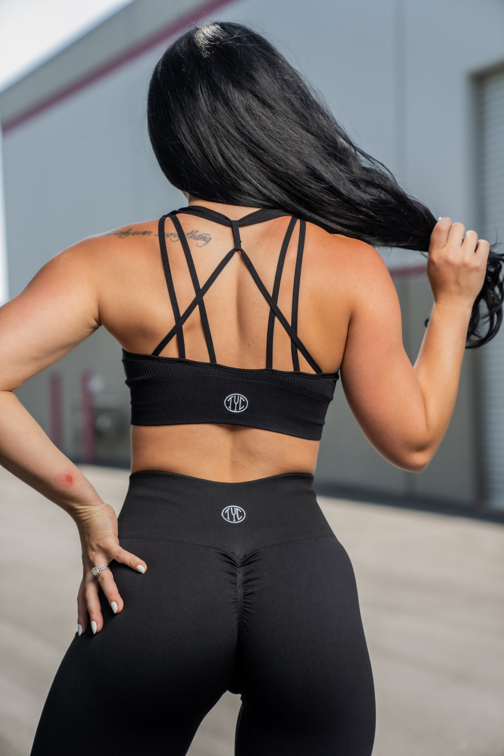 Seamless Ribbed Sports Bra – Til You Collapse