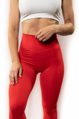 Effortless Classic 2.0 Leggings - Candy Apple Red