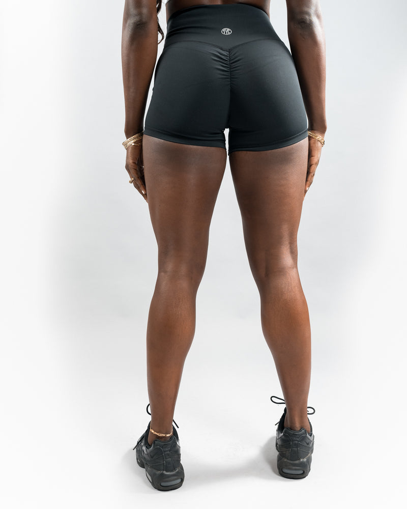 Intensity Scrunch Shorts - Black