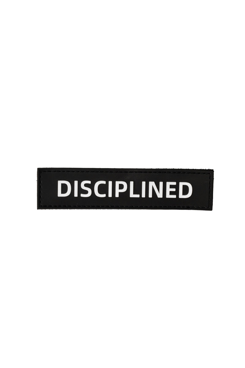 "DISCIPLINED" - Patch