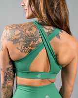Aperture Sports Bra - Emerald Green
